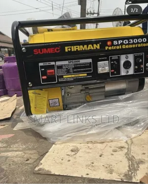Sumec Firman Spg3000 Petrol Generator — Big Coil