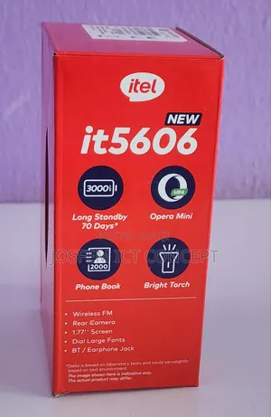 New Itel it5606 Blue