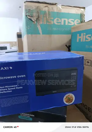 Maxi 20l Digital Microwave Oven With Multiple Heat Levels