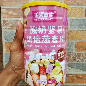 Meizhoushike Yogurt Nuts Baked Oatmeal – 500g