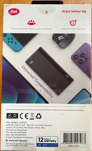 20000mah Itel Powerpulse