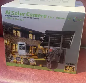 V380pro 3 Complete Lens Camera 4g Solar Camera