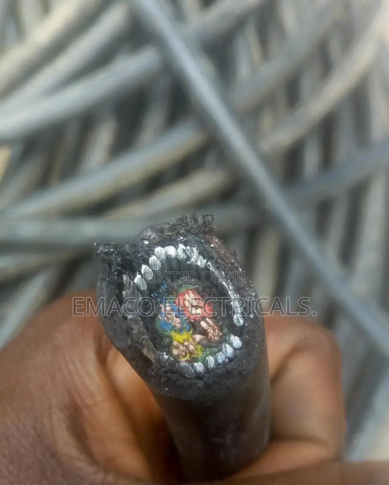 4.0mm 4core Armored Cable