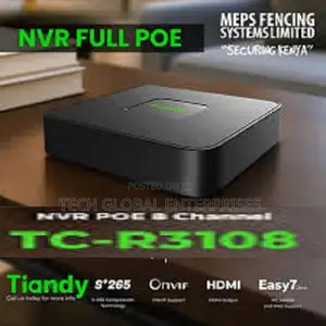 Tiandy H.265 1hdd 8ch Pse NVR (Tc-R3108)