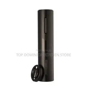 Rechargeable Black Wine Bottle Opener