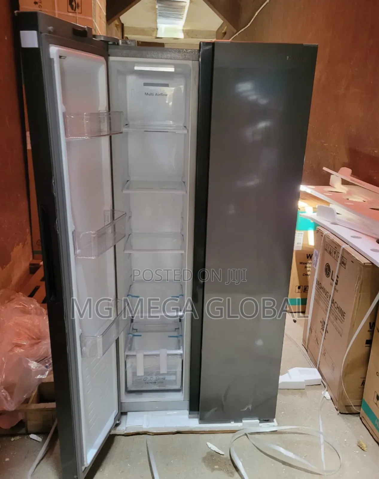 Hisense Side by Side Refrigerator 55ws