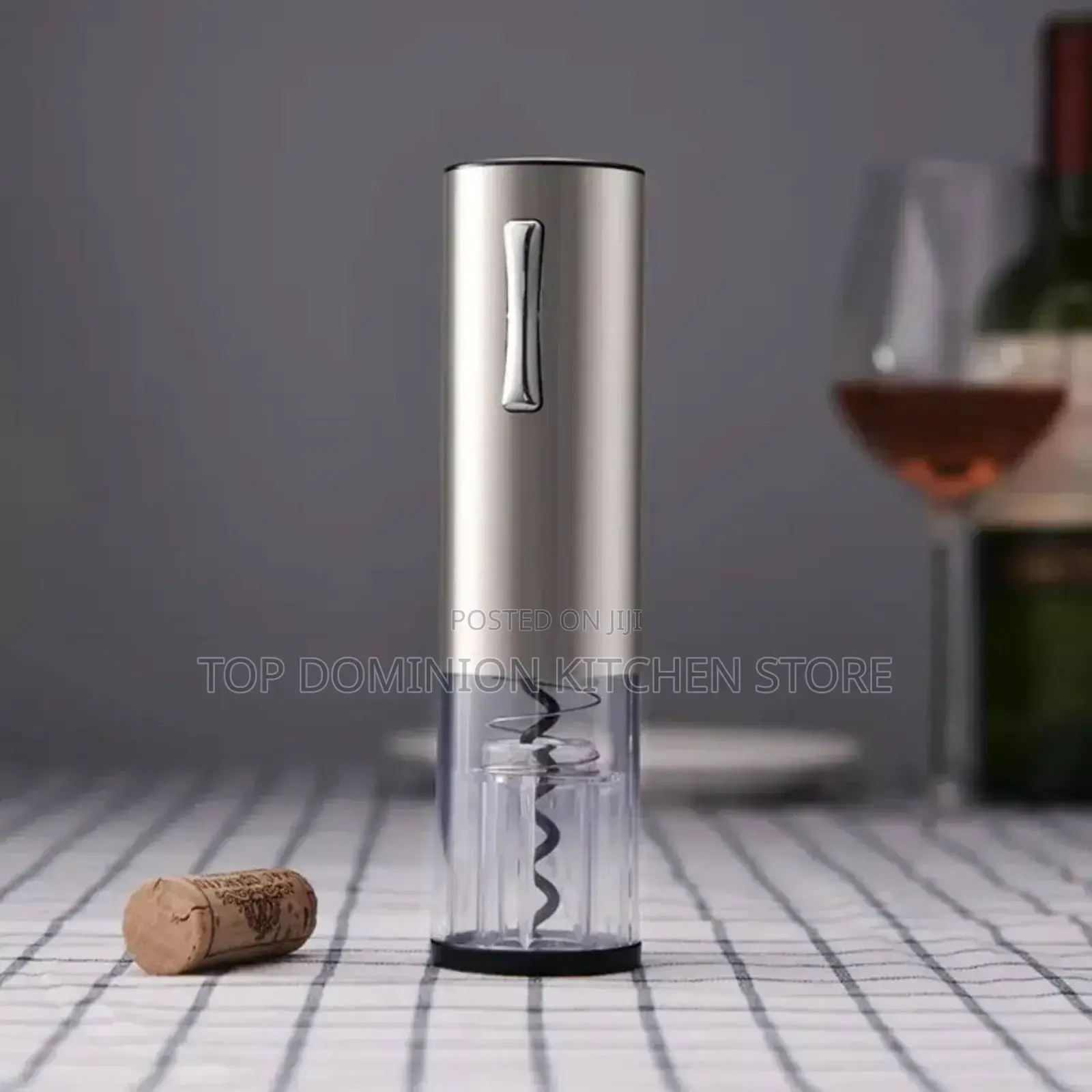 Stainless Rechargeable Wine Bottle Opener