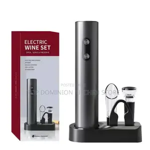 4pcs Electric Wine Bottle Opener Set