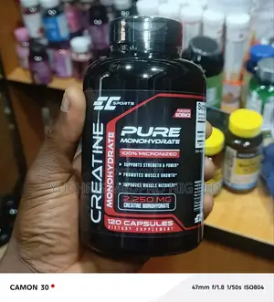 Ec Sports Pure Creatine Monohydrate Capsule