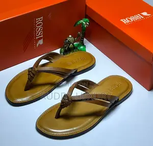 Quality Men’S Leather Slippers