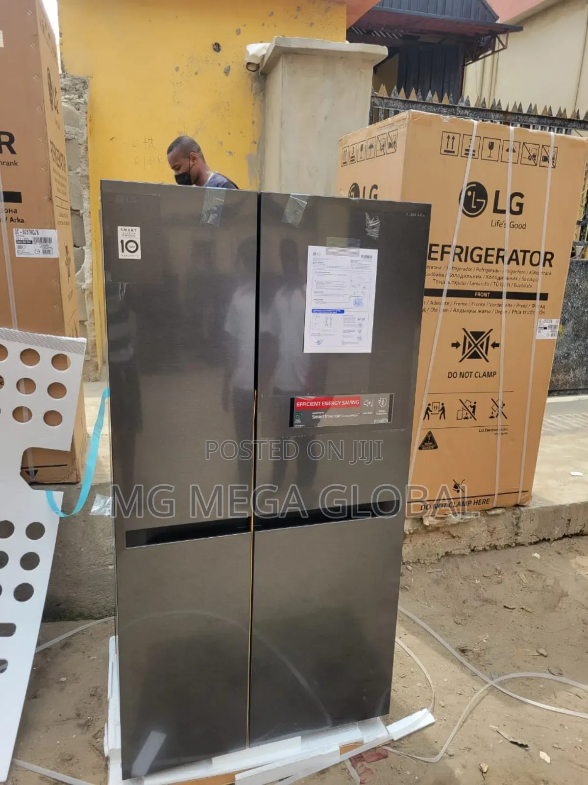 Lg Side by Side Refrigerator Ref 22ffqpb