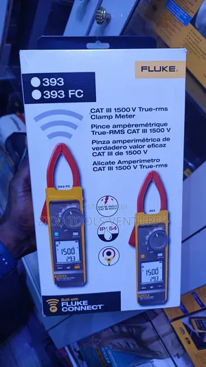 Fluke 393 Fc Solar Clamp Meter 1500 V