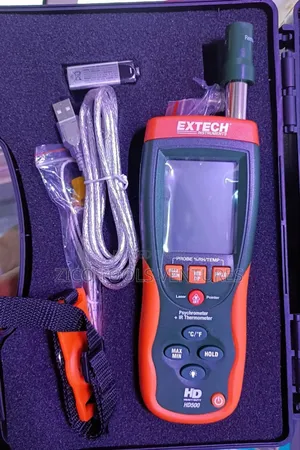Hd500 Psychrometer With Infrared Thermometer Combines 3in1 Humidity