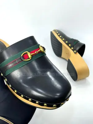 Original Gucci Wooden Clogs