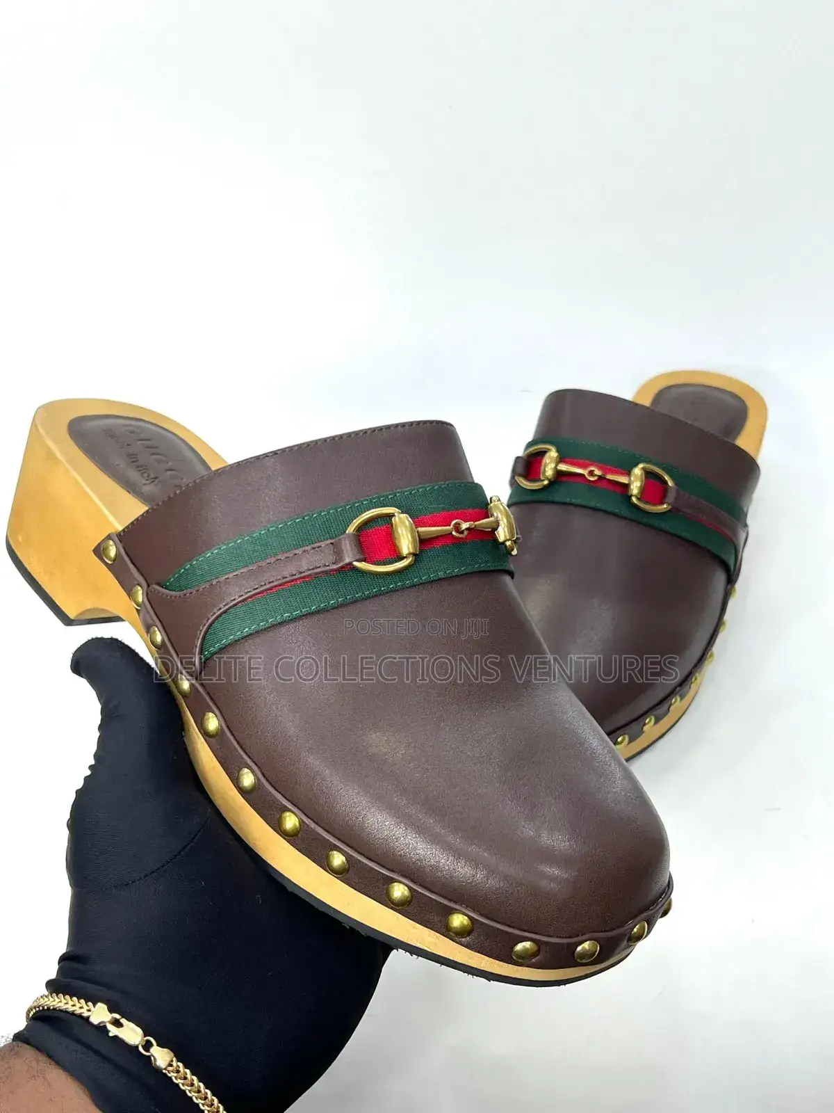 Original Gucci Wooden Clogs