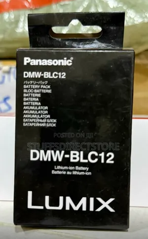 Panasonic DMW-Blc12 Lithium-Ion Battery (7.2v, 1200mah)