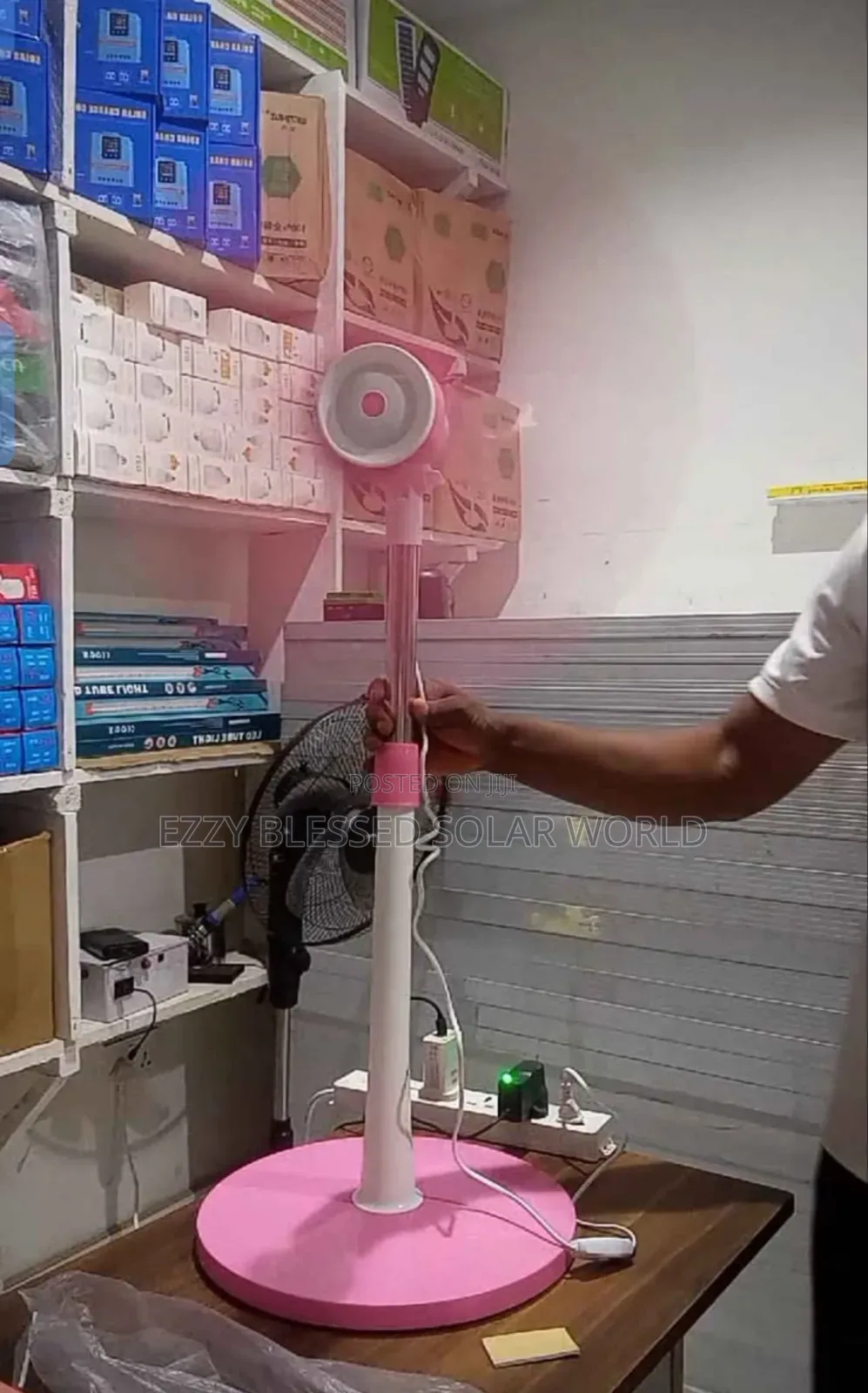 Led Standing Fan
