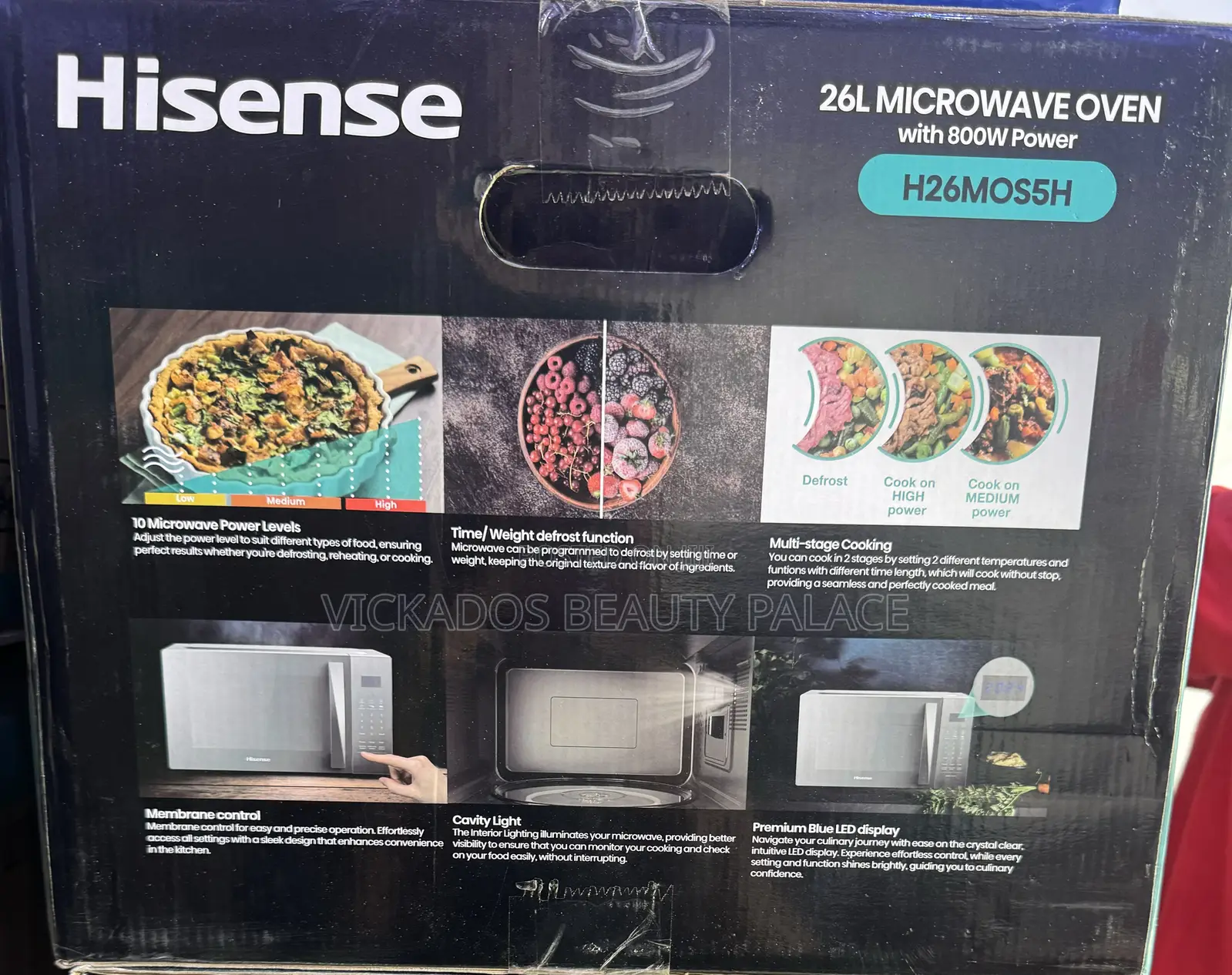 Hisense 26 Liters Led Display Microwave Oven