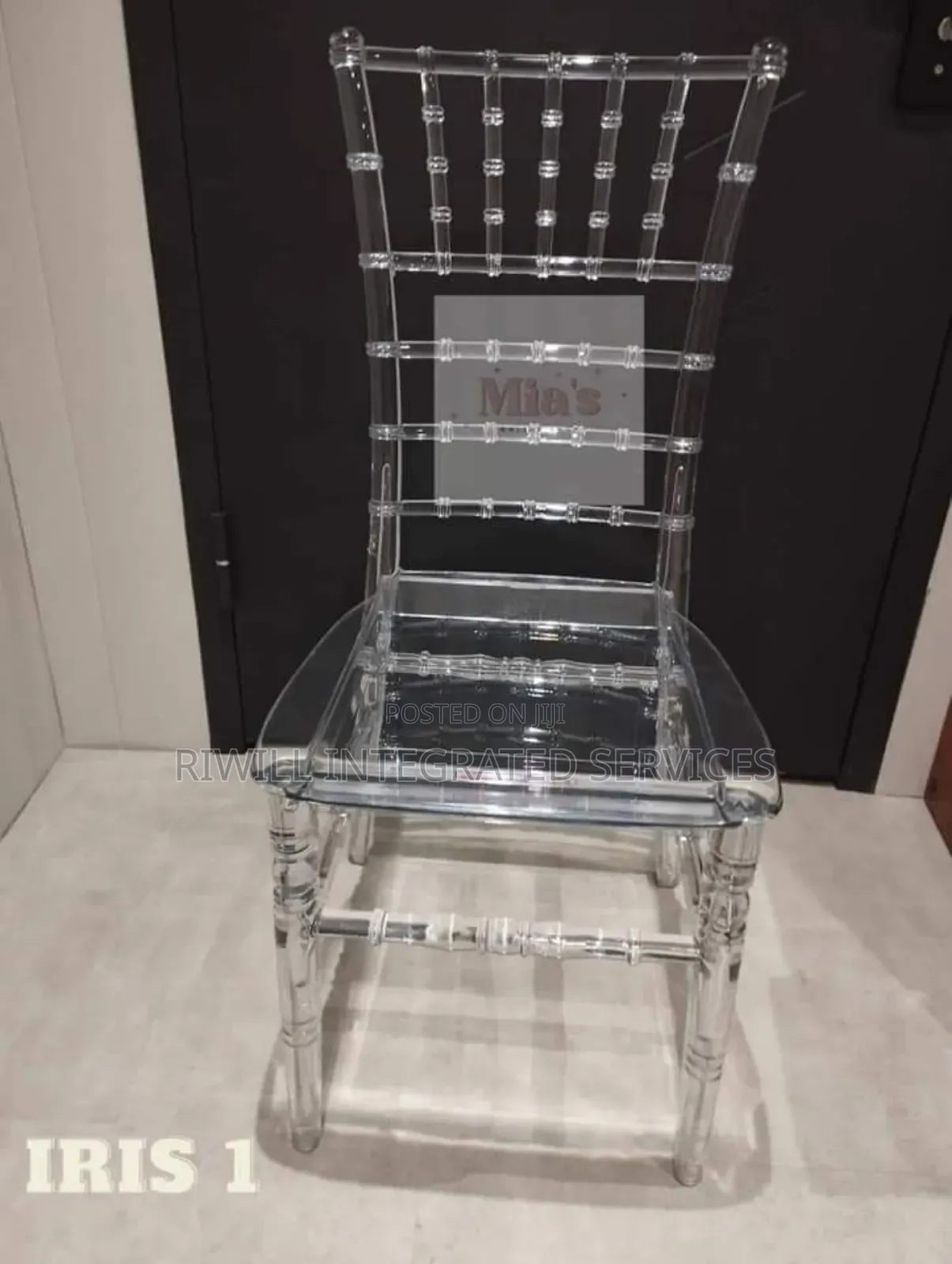 Transparent Event Chair