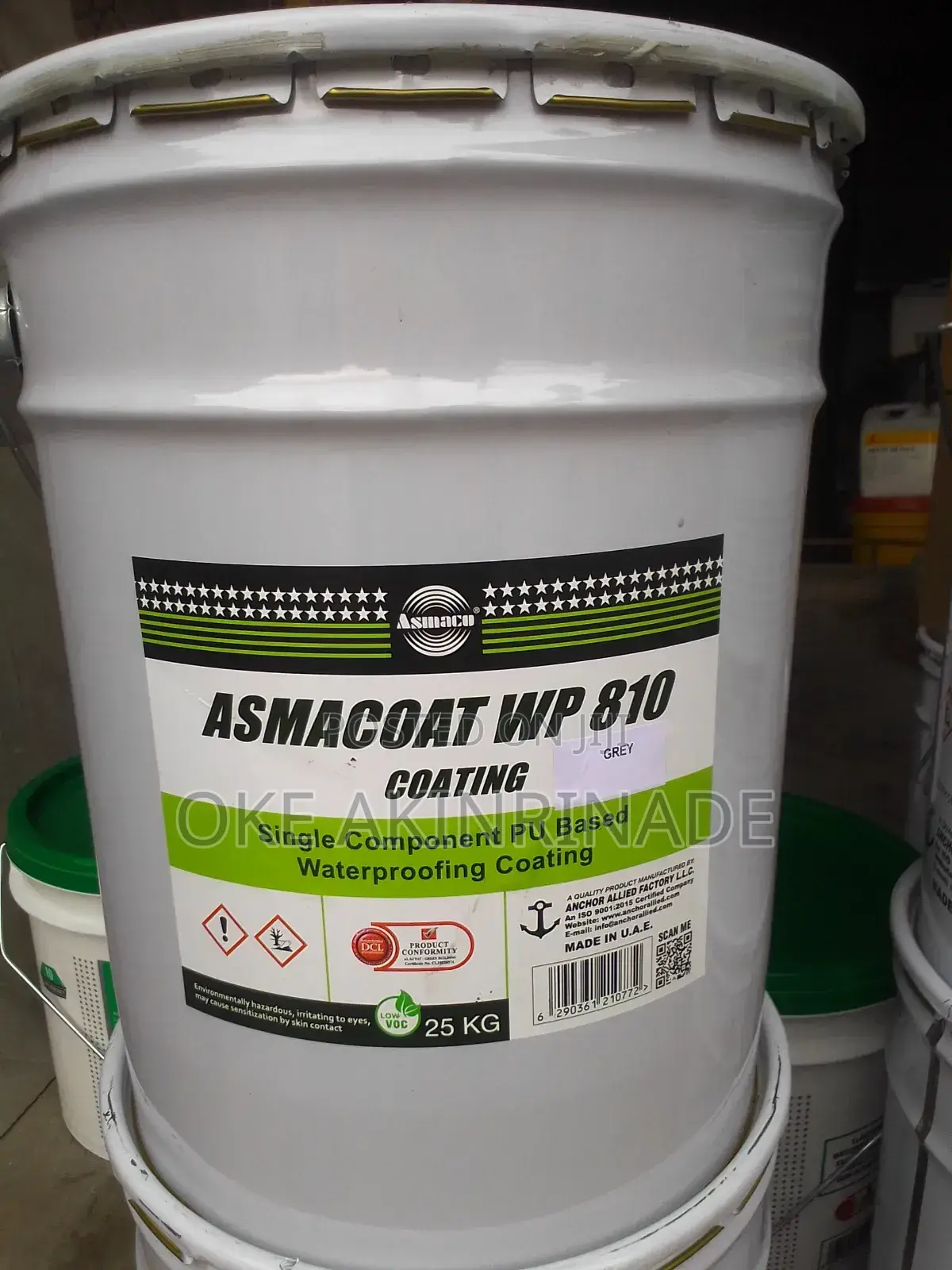 Asmacoat Wp810 Liquid Applied Polyurethane Waterproofing Membrane Coat