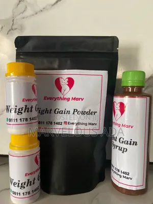 Weight Gain Syrup and Pill