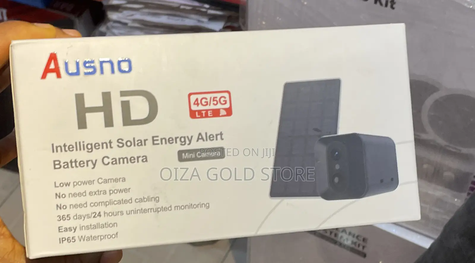 Solar Energy Alert Battery Camera