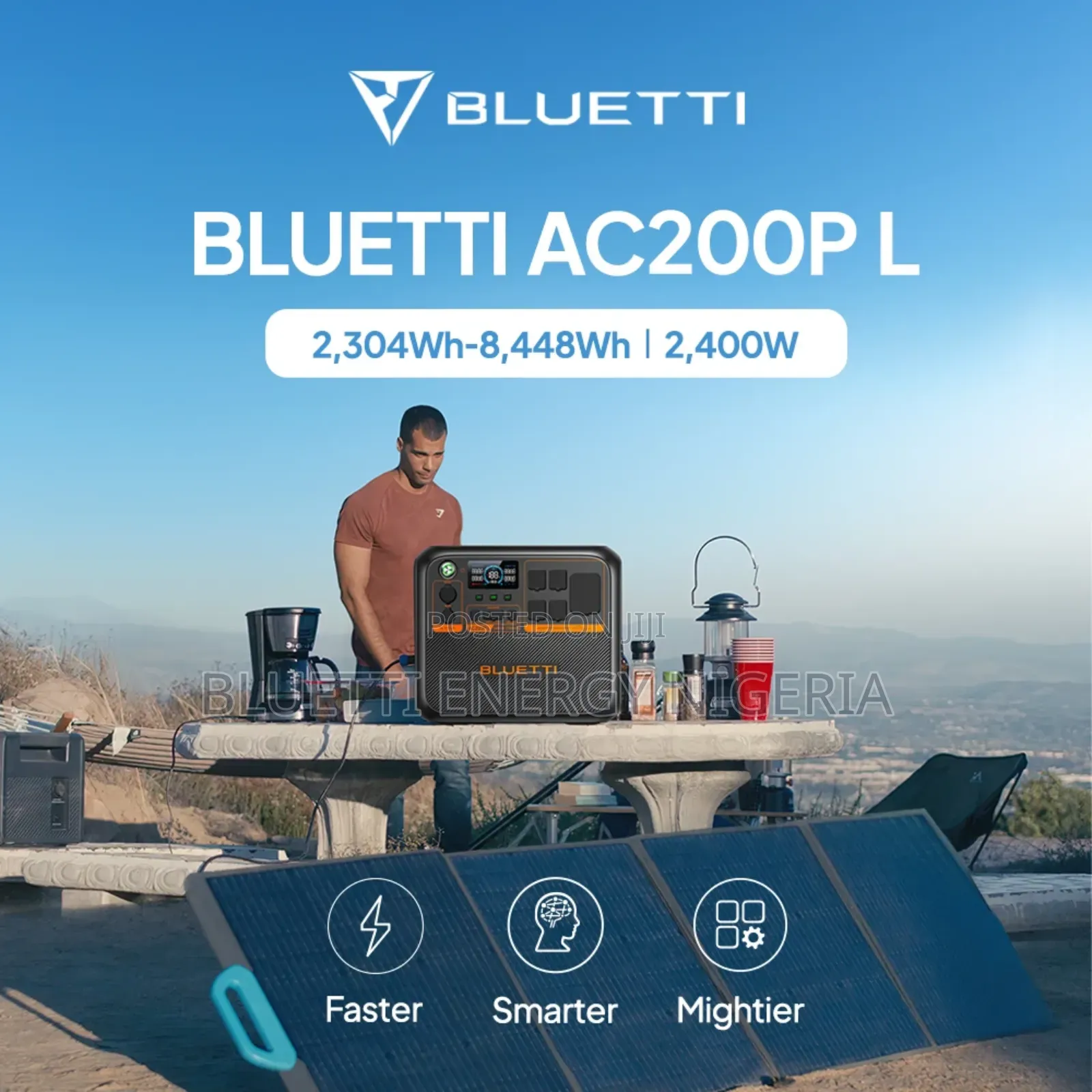 Bluetti Ac200pl 2.4kw Power Station