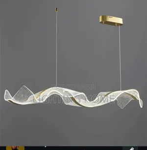 Led Wave Pendant Light