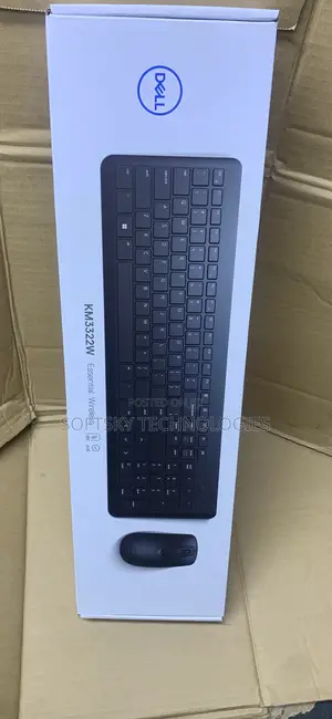 Dell Km3322w Wireless Keyboard and Mouse