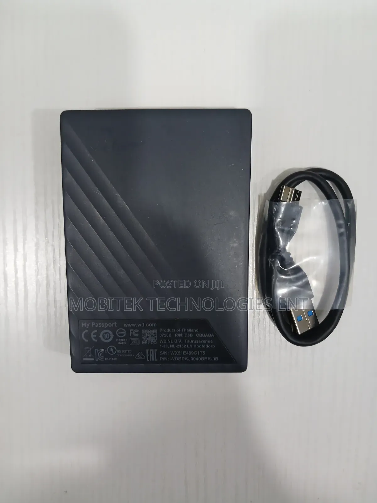 4tb Wd My Passport External Portable Storage Hard Drive