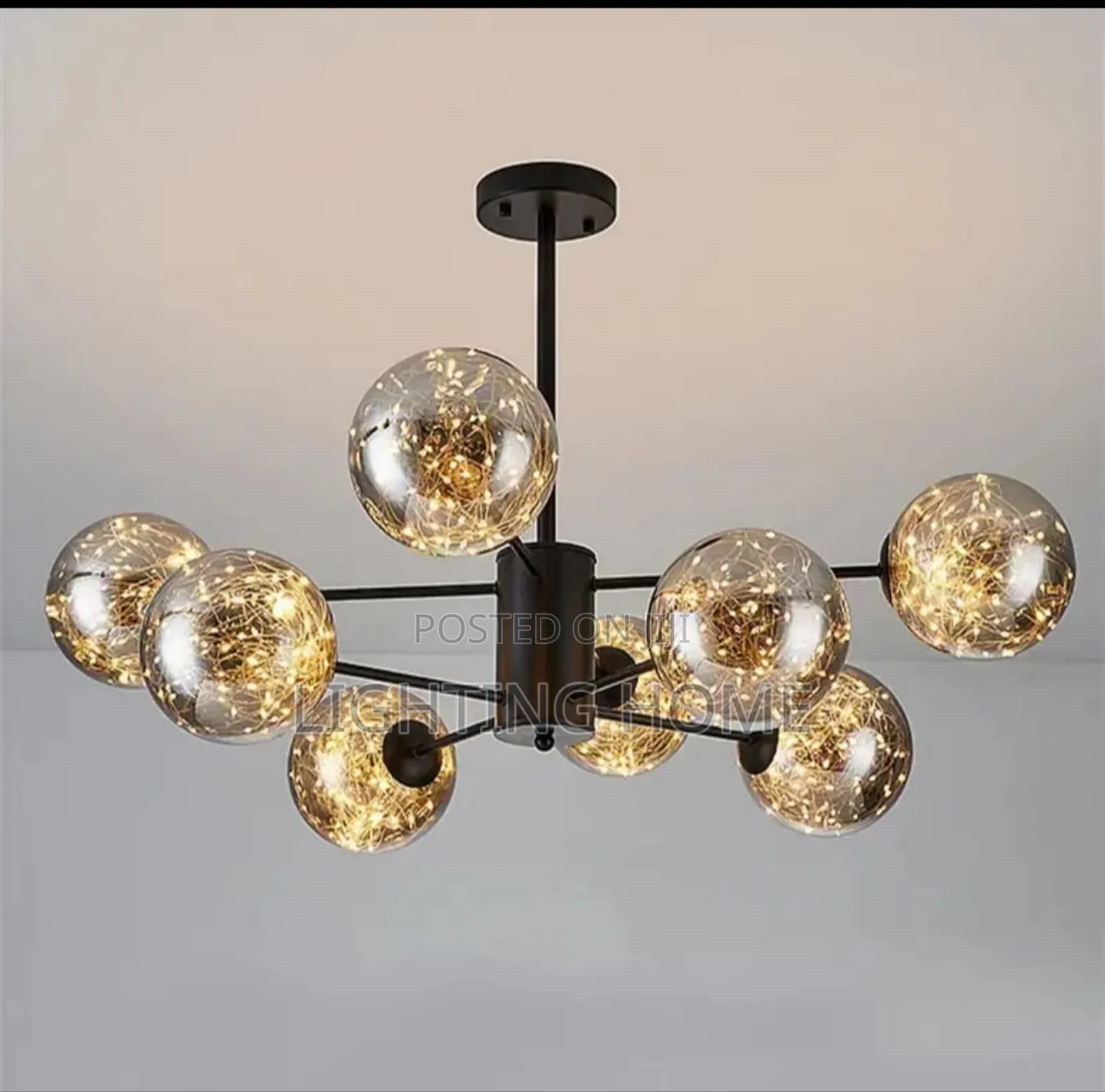 Nodic Glass Chandelier Light