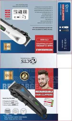 Quality Rechargeable Digital GTS Clipper