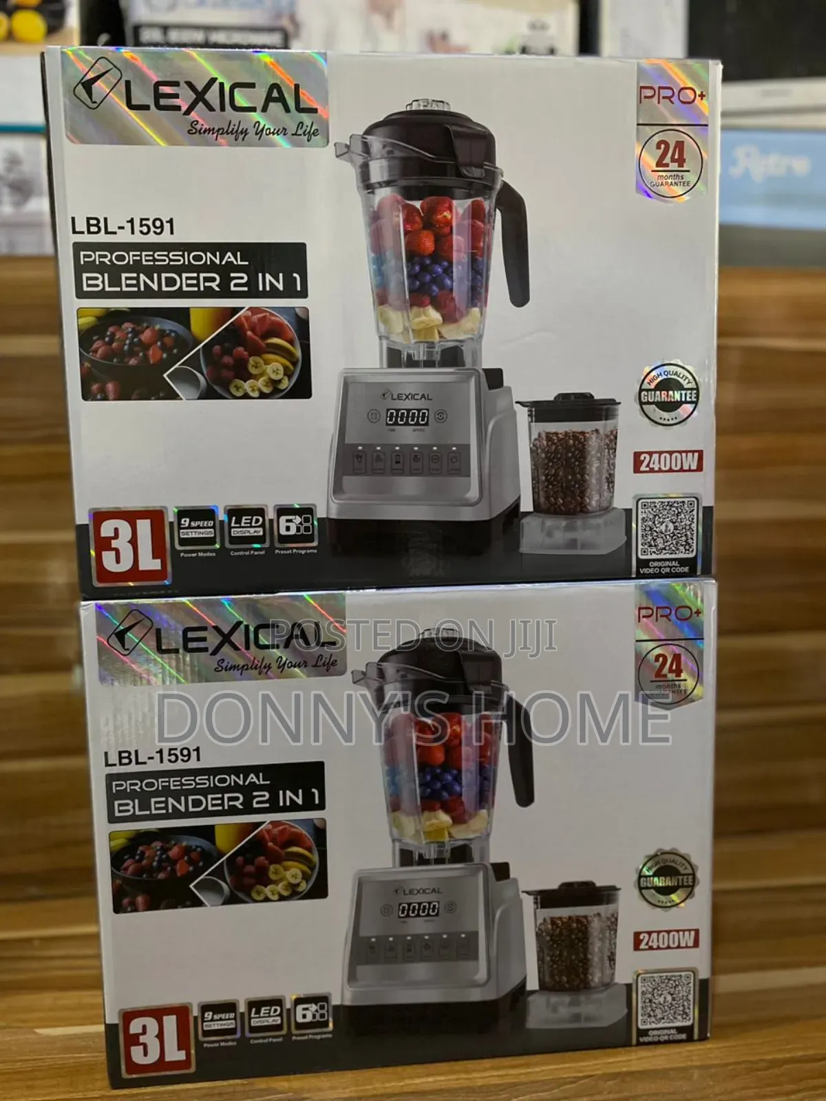 Lexical LBL-1591 Professional Blender 2 in 1