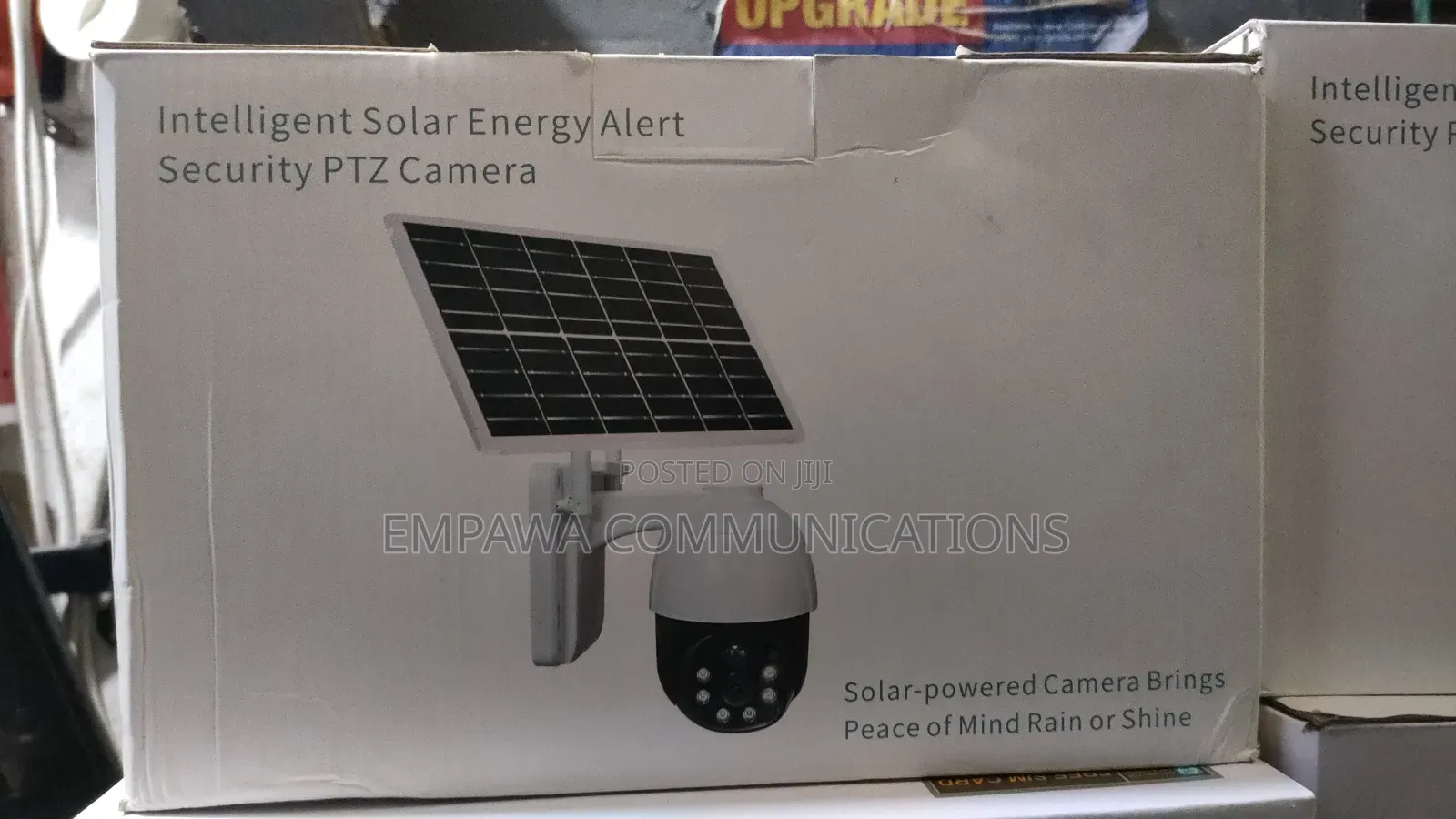 Solar Single Lens PTZ Camera