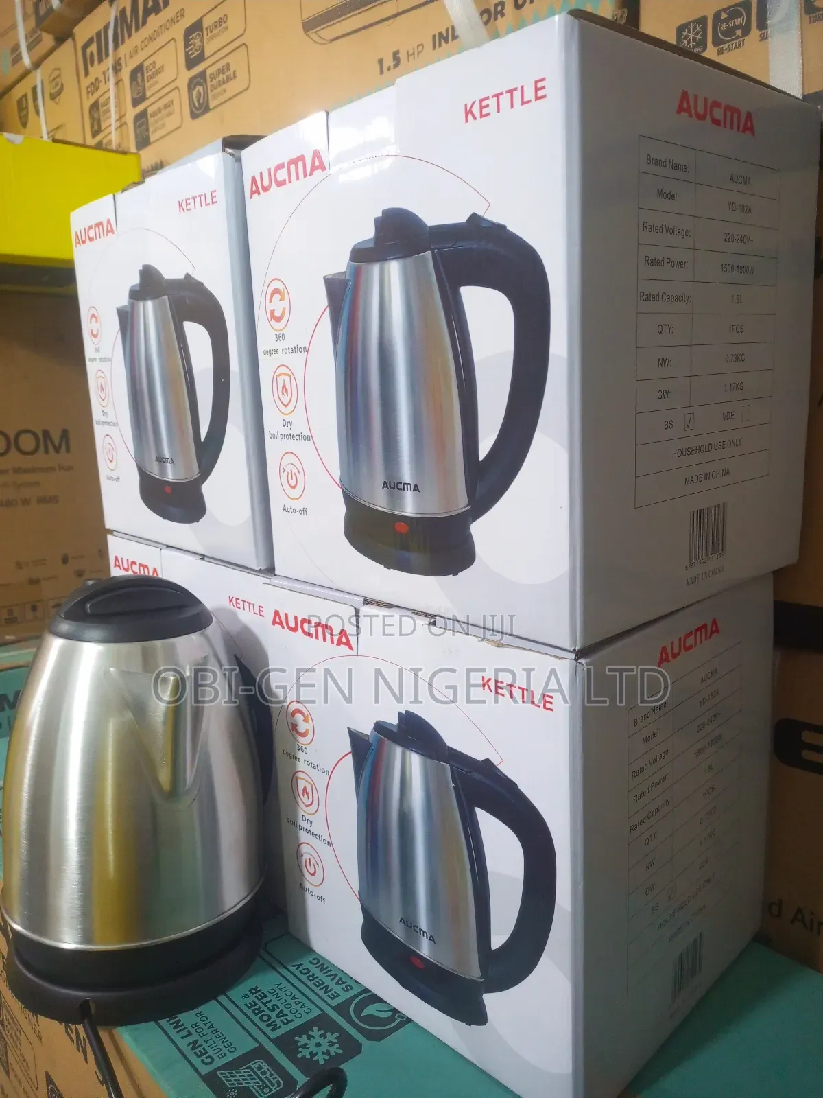Aucma 2l Electric Kettle Set