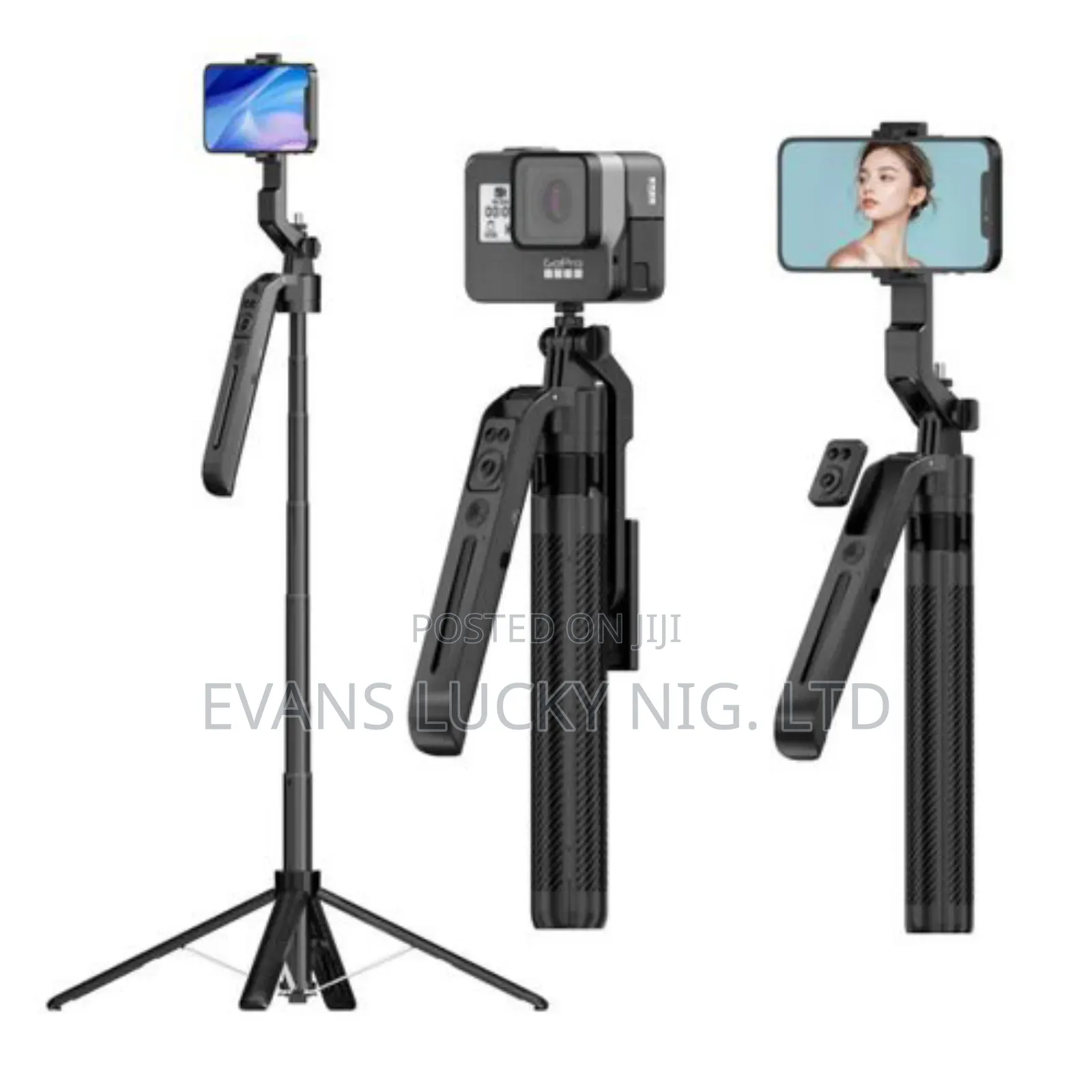 C12 Selfie Stick (Auto Face Tracking)