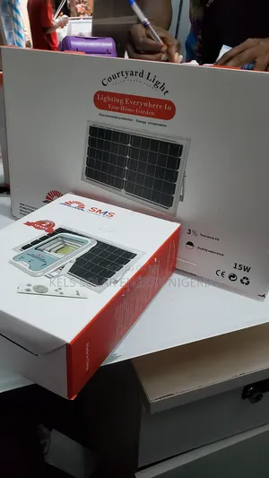 SMS 100watts Solar Street Light With 15watts Solar Panel