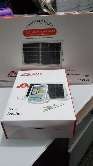 SMS 100watts Solar Street Light With 15watts Solar Panel