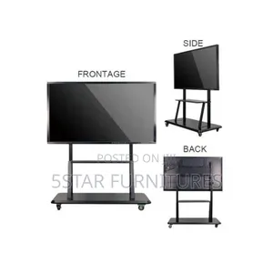 Mobile Tv Stand With Mount 55′′ – 100′′