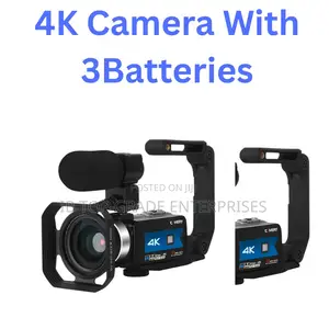 Filming Just Got Easy. Touch Screen Night Vision Camera With 3battery