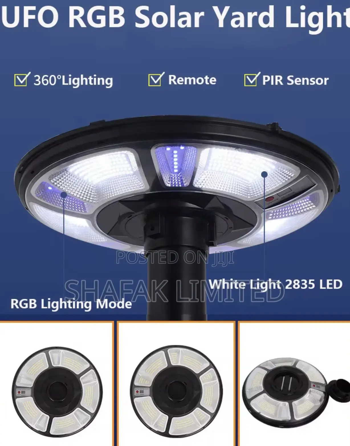 Circuitry Motion Sensor 900w Solar Light