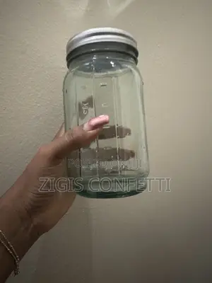 Wide Mouth Large Mason Jar 1 Litre