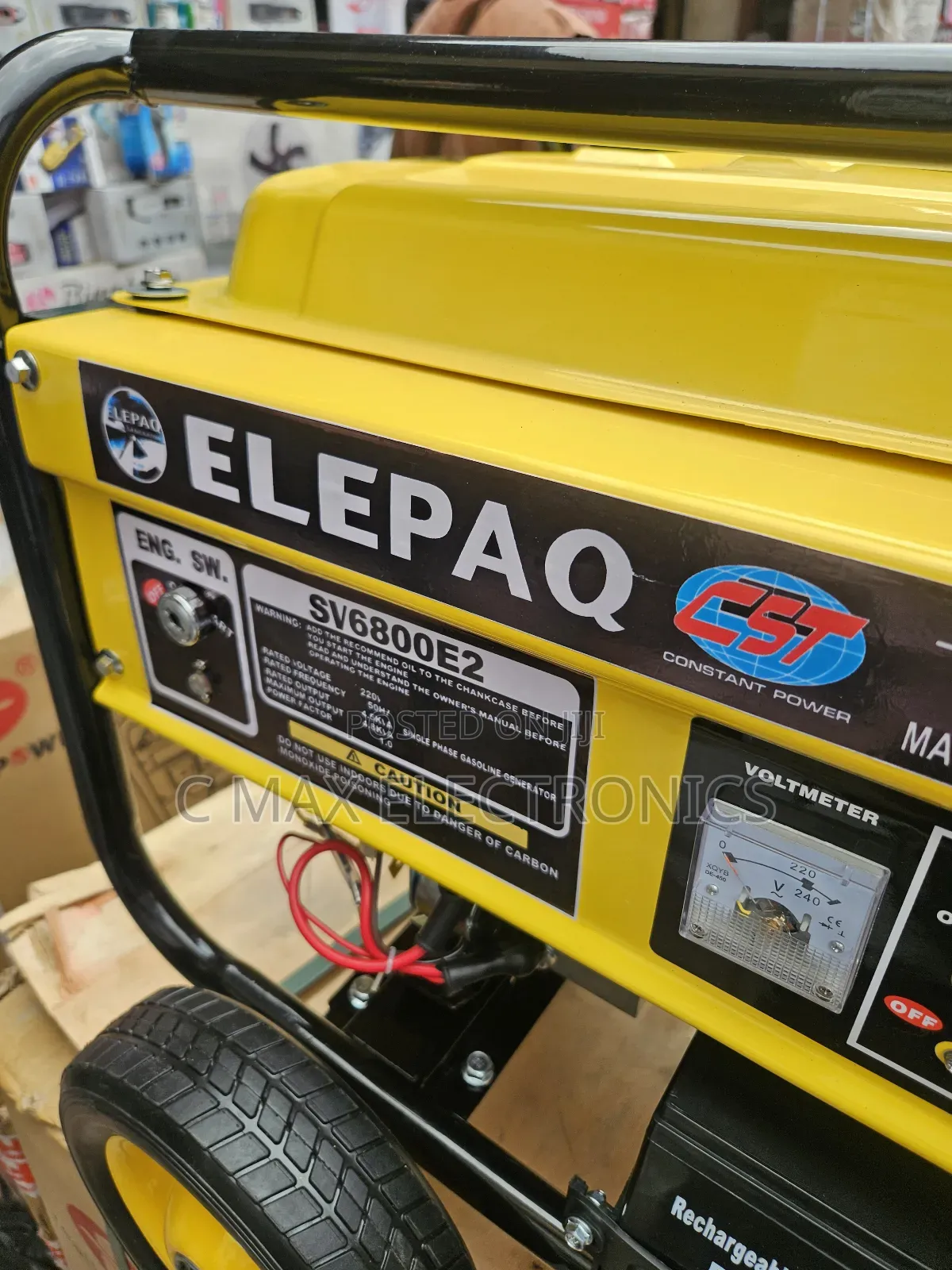 Elepaq 4.5kva Petorl Generator Key 100%Copper Wire