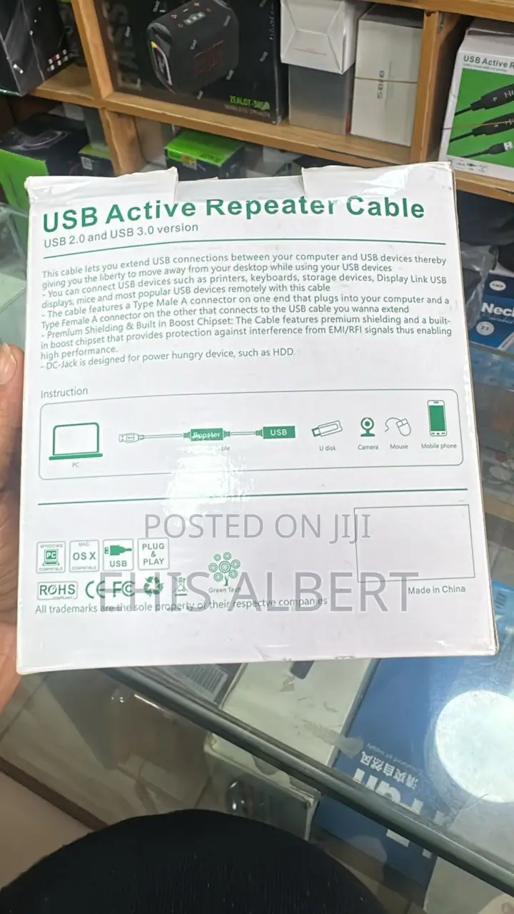 Usb Active Repeater Cable (2.0 3.0 Version)