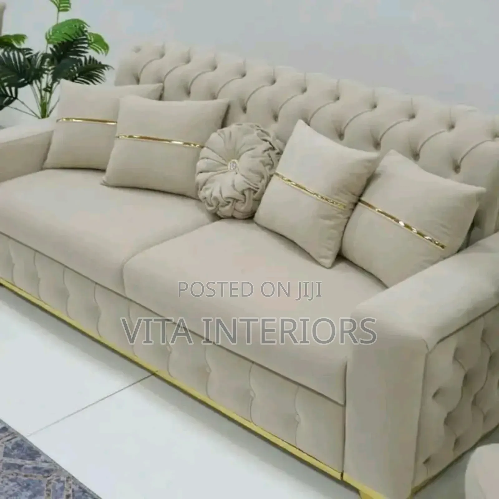 Irish Material Sofa