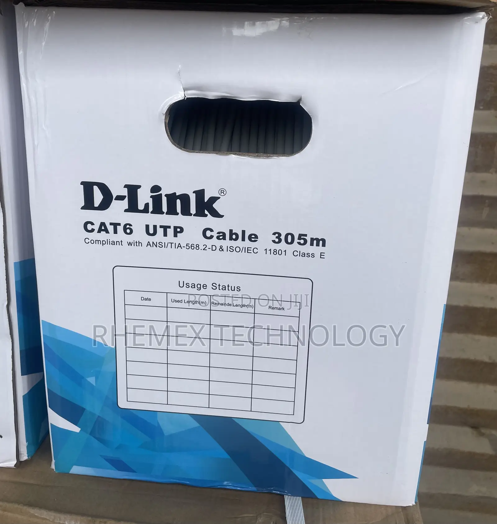 D-Link Cat6 Utp Cable 305m