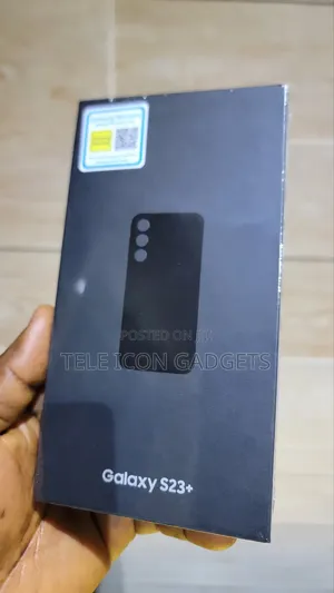 New Samsung Galaxy S23 Plus 256 GB Black