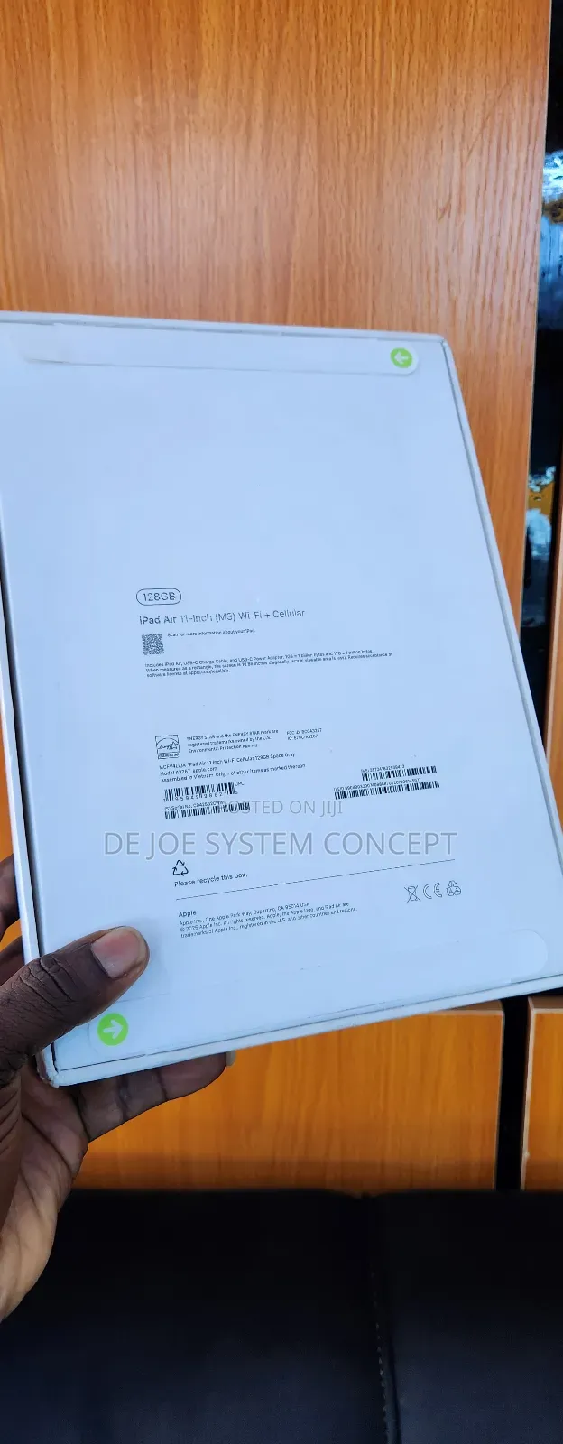 New Apple iPad Air 11 (2024) 128 GB Silver