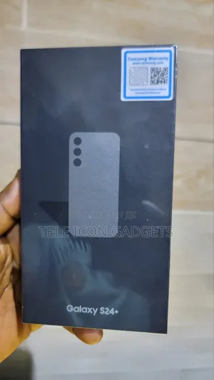 New Samsung Galaxy S24 Plus 256 GB Black