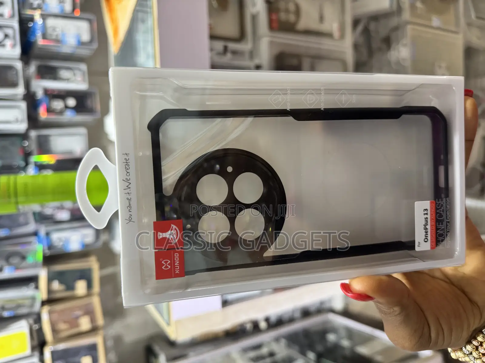 Xundd Transparent Bumper Case for One Plus 13